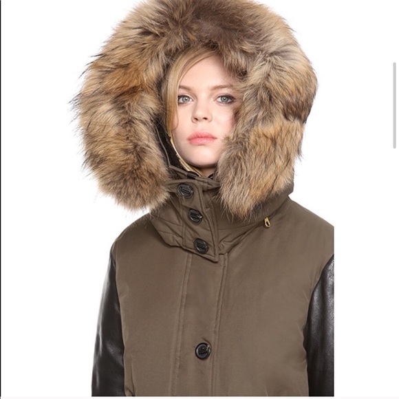 Mackage Cynthia Puffer Army Green Coat Sz XS - Picture 4 of 8